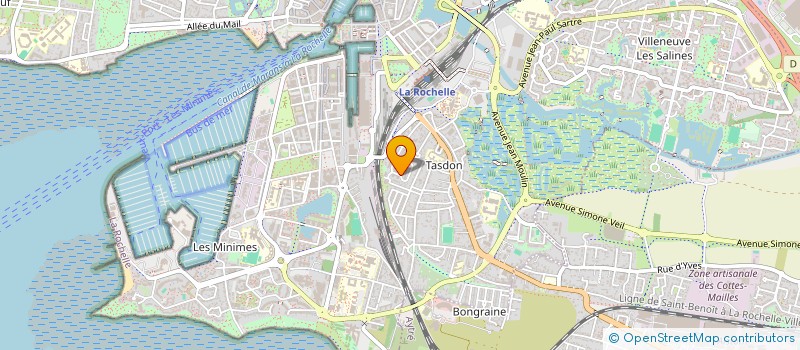 localisation de l'entreprise DEFIS MULTI-SPORTS  LA ROCHELLE