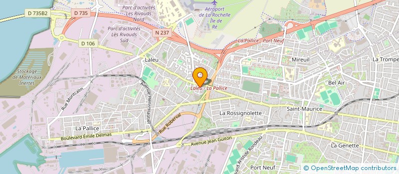 localisation de l'entreprise DEFISANTEJEUNESSE à LA ROCHELLE