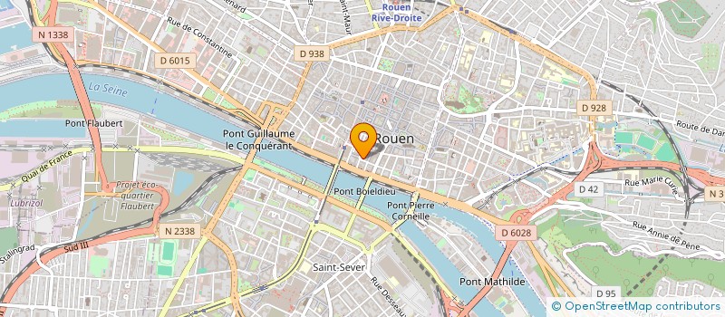 localisation de l'entreprise DEFISC & FINANCES à ROUEN