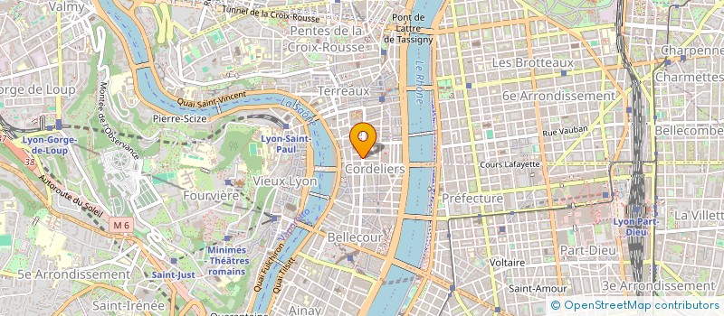 localisation de l'entreprise DEFISCALIS CONSEIL à LYON
