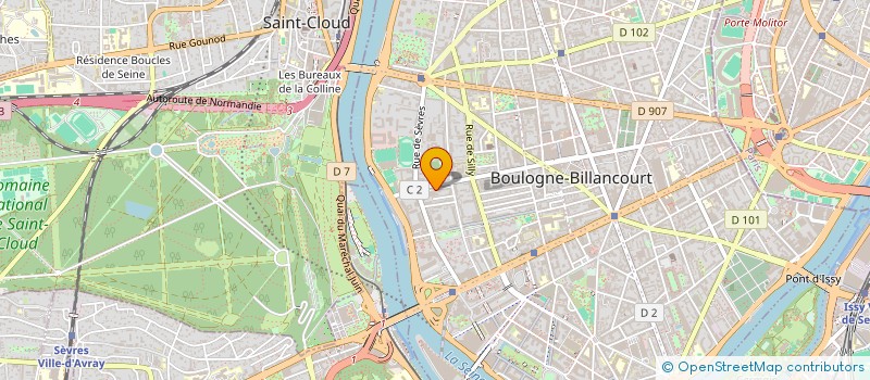 localisation de l'entreprise DEFISCALIS-EPARGNE-FINANCEMENT-INVESTIS à BOULOGNE-BILLANCOURT