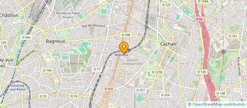 localisation de l'entreprise DEFISCORAMA.COM à CACHAN