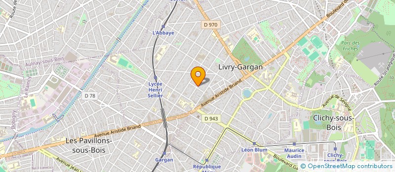 localisation de l'entreprise DEFISK  LIVRY-GARGAN