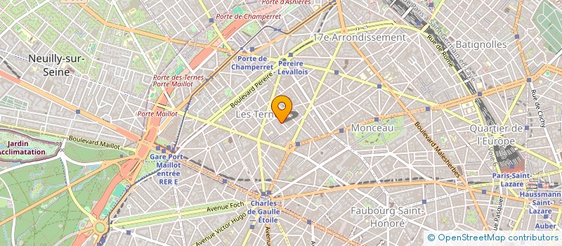 localisation de l'entreprise DEFITECH SA à PARIS