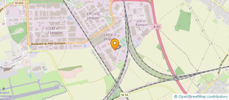 localisation de l'entreprise DEFITRANS à FRETIN