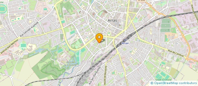 localisation de l'entreprise DEFJ MONLAY à ARRAS