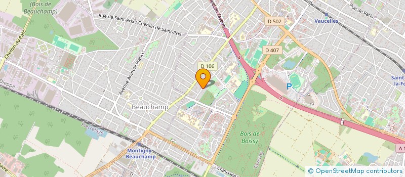 localisation de l'entreprise DEFKO  TAVERNY