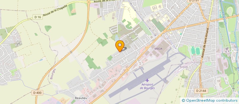 localisation de l'entreprise DEFMARC18  BOURGES