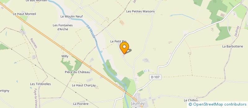 localisation de l'entreprise DEFMI  JAULNAY