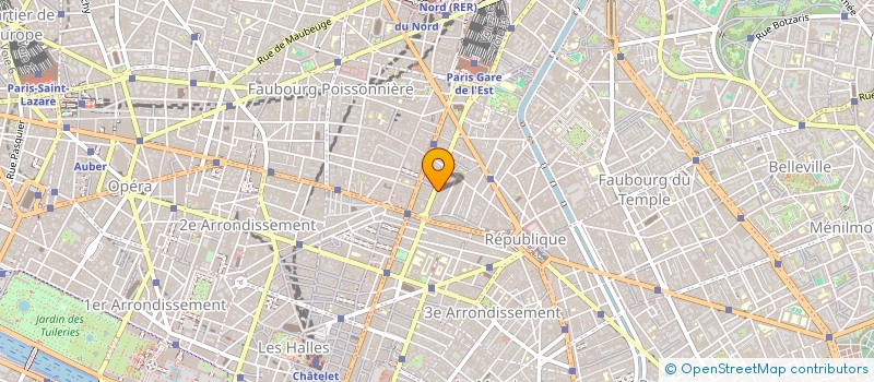 localisation de l'entreprise DEFNE  PARIS