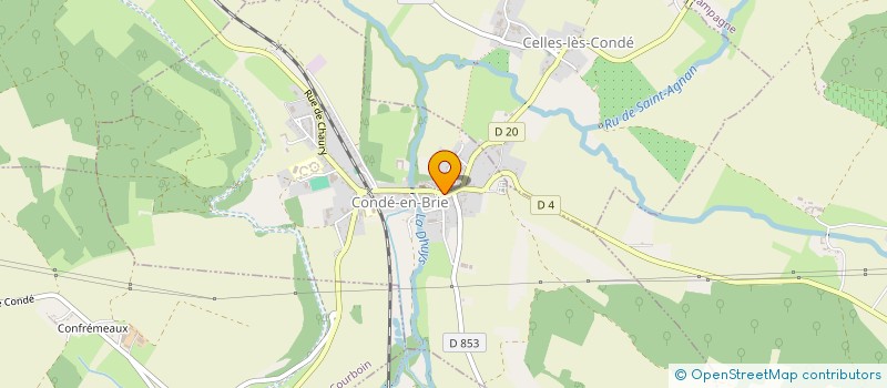 localisation de l'entreprise DEFNE KEBAB  CONDE-EN-BRIE