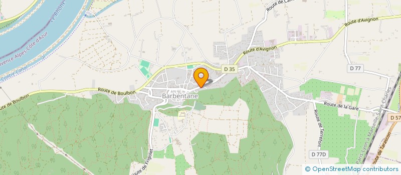 localisation de l'entreprise DEFOGO  BARBENTANE