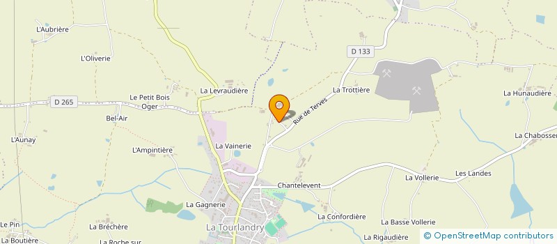 localisation de l'entreprise DEFOIS ROBERT à CHEMILLE-EN-ANJOU
