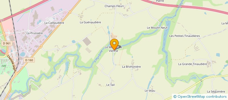 localisation de l'entreprise DEFOIS TRANSPORT  CHEMILLE-EN-ANJOU