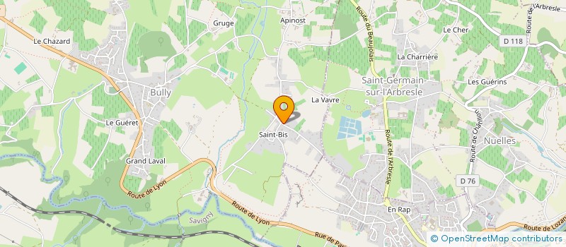 localisation de l'entreprise DEFONTIS VETERINARY CLINICAL PATHOLOGY  SAINT-GERMAIN-NUELLES