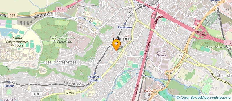 localisation de l'entreprise DEFORGE à PALAISEAU
