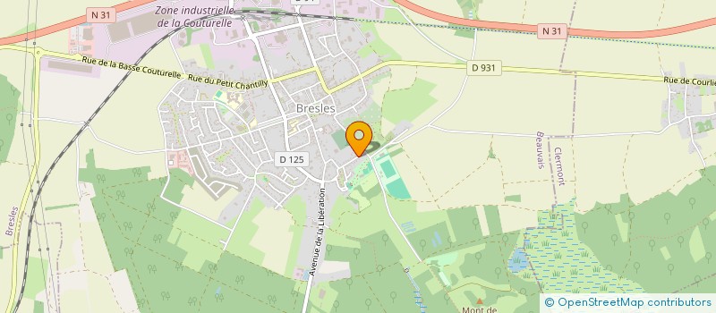 localisation de l'entreprise DEFOSSE  BRESLES