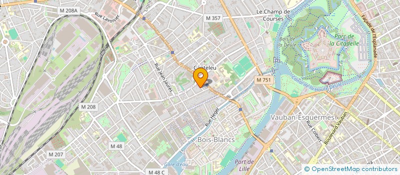 localisation de l'entreprise DEFOSSEZ IMMO RDCD à LILLE