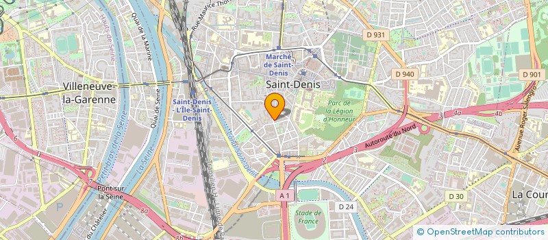 localisation de l'entreprise DEFOSSO MARKET à SAINT-DENIS