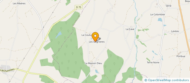 localisation de l'entreprise DEFOUGERE à CLUIS