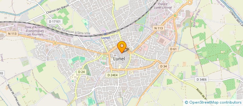 localisation de l'entreprise DEFRAITEUR à LUNEL