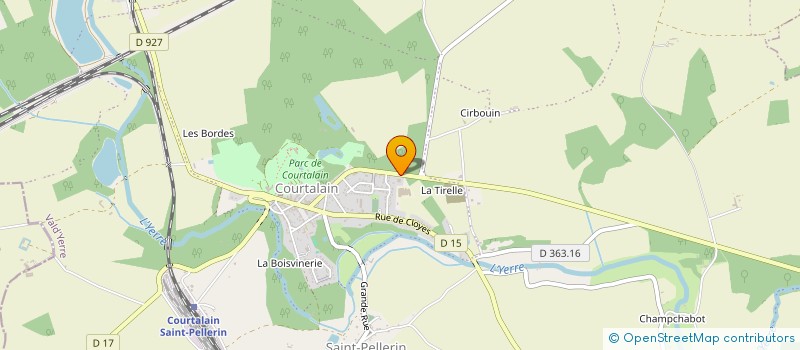 localisation de l'entreprise DEFRANCE-DANZE à VALD'YERRE
