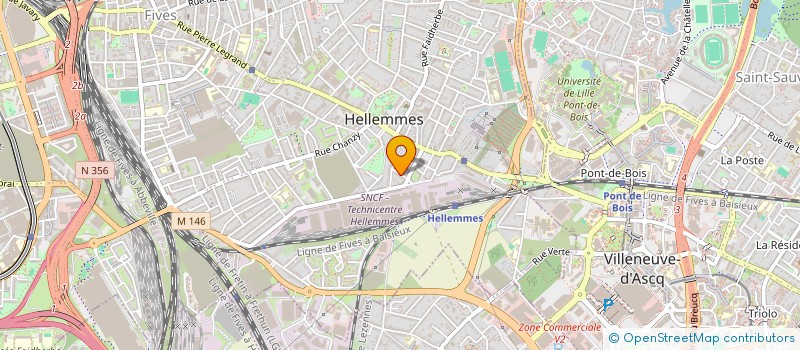 localisation de l'entreprise DEFRANCE IMMOBILIER INVEST à LILLE