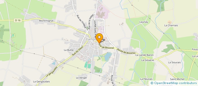 localisation de l'entreprise DEFREMAULT  CAMPBON