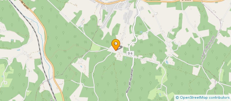 localisation de l'entreprise DEFRENE CHARLOTTE OU PASCAUD ARNAUD  SAINT-PIERRE-DE-CHIGNAC