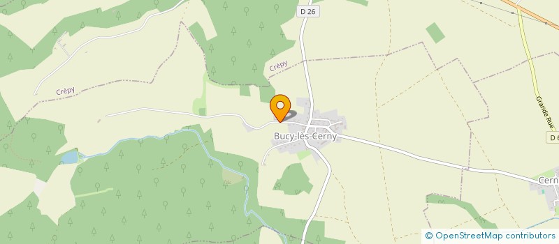 localisation de l'entreprise DEFRIZ ENERGIES  BUCY-LES-CERNY