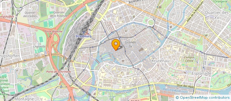 localisation de l'entreprise DEFY 67 à STRASBOURG