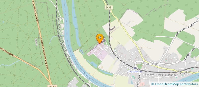 localisation de l'entreprise DEFY ELEC  CHARTRETTES