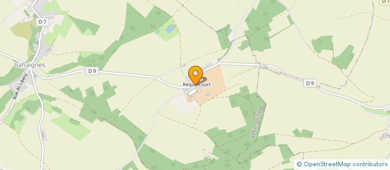 localisation de l'entreprise DEGALUC  VEXIN-SUR-EPTE