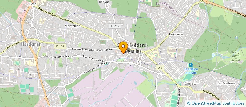 localisation de l'entreprise DEGAN DISTRIBUTION à SAINT-MEDARD-EN-JALLES