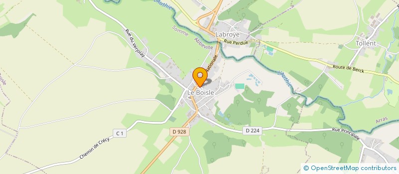 localisation de l'entreprise DEGAND  ESTREES-LES-CRECY