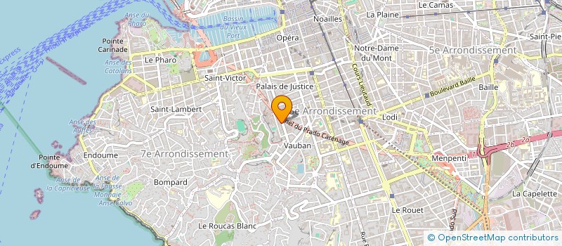 localisation de l'entreprise DEGANIA PATRIMOINE à MARSEILLE