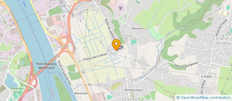 localisation de l'entreprise DEGARD  BOULIAC