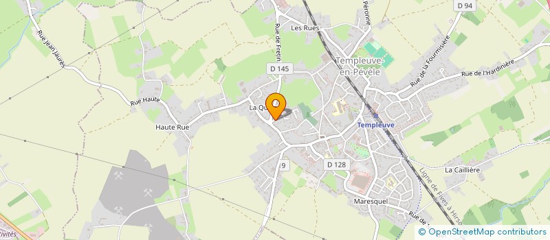 localisation de l'entreprise DEGARNI  TEMPLEUVE-EN-PEVELE