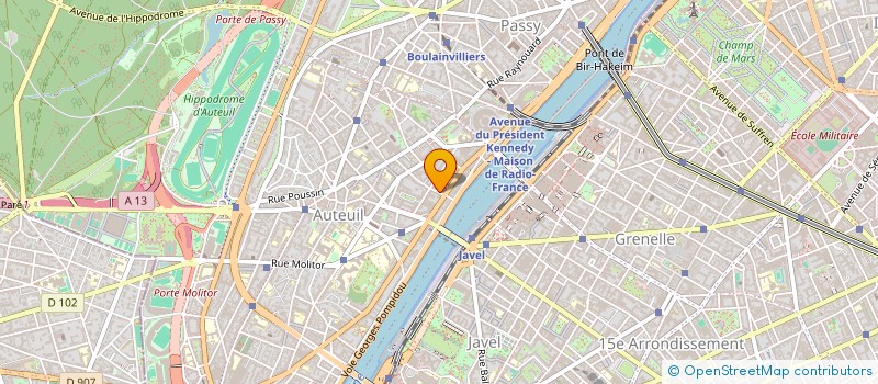 localisation de l'entreprise DEGAS COIFFURE  PARIS