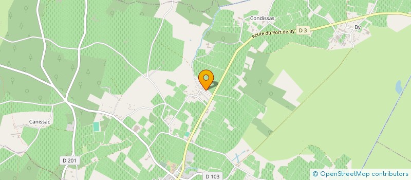 localisation de l'entreprise DEGAS SARL à BEGADAN