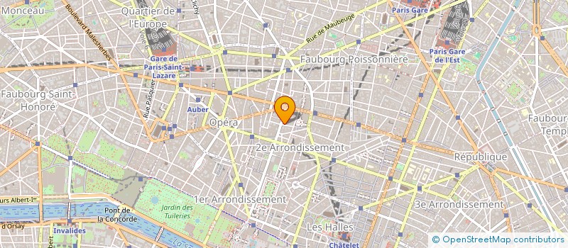 localisation de l'entreprise DEGAULLE  PARIS 2