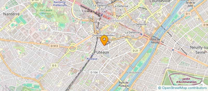 localisation de l'entreprise DEGEA  PUTEAUX