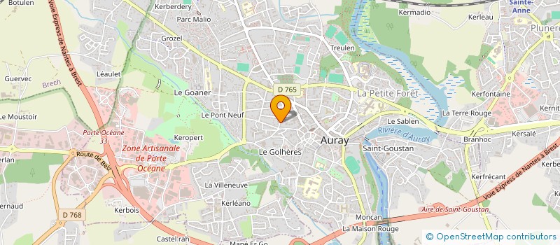 localisation de l'entreprise DEGEMER MAT COMPANY à BRECH