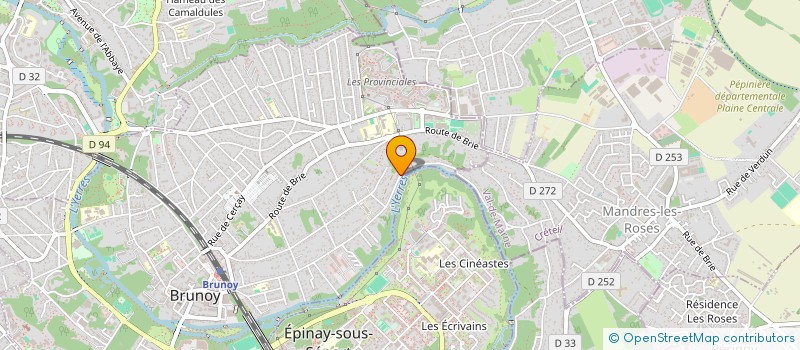 localisation de l'entreprise DEGEN CONSULTING  BRUNOY