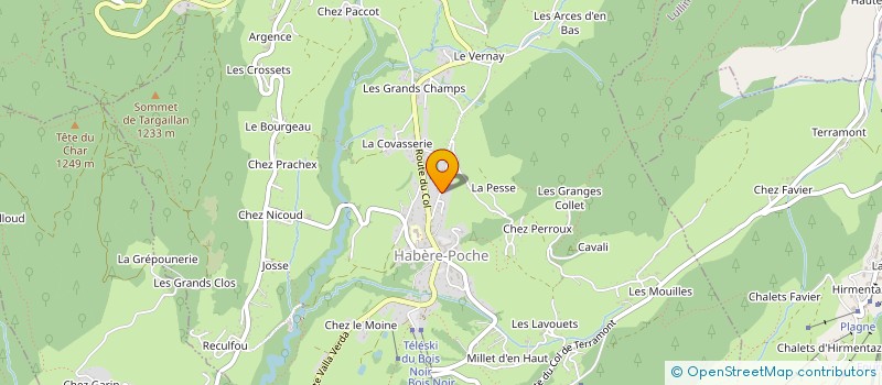 localisation de l'entreprise DEGENEVE SARL  SAINT-ANDRE-DE-BOEGE