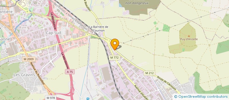 localisation de l'entreprise DEGEORGE  COURNON-D'AUVERGNE