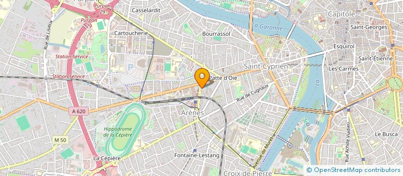 localisation de l'entreprise DEGER SARL  TOULOUSE