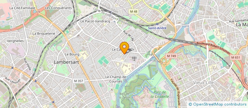 localisation de l'entreprise DEGESKI à LAMBERSART