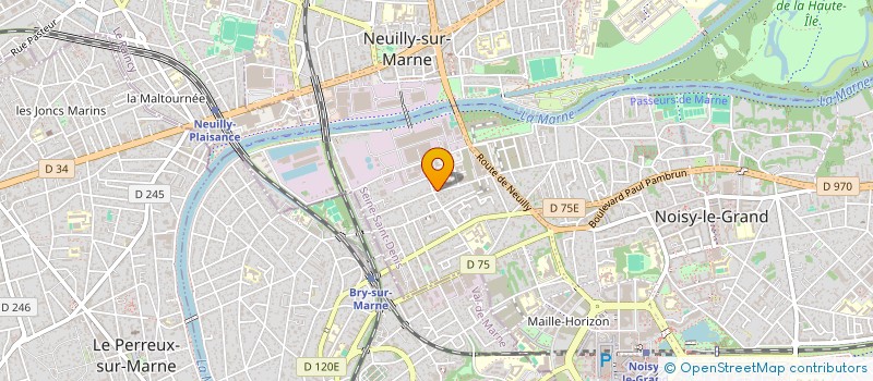 localisation de l'entreprise DEGEYTER  NOISY-LE-GRAND