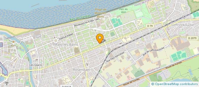 localisation de l'entreprise DEGILE à DUNKERQUE